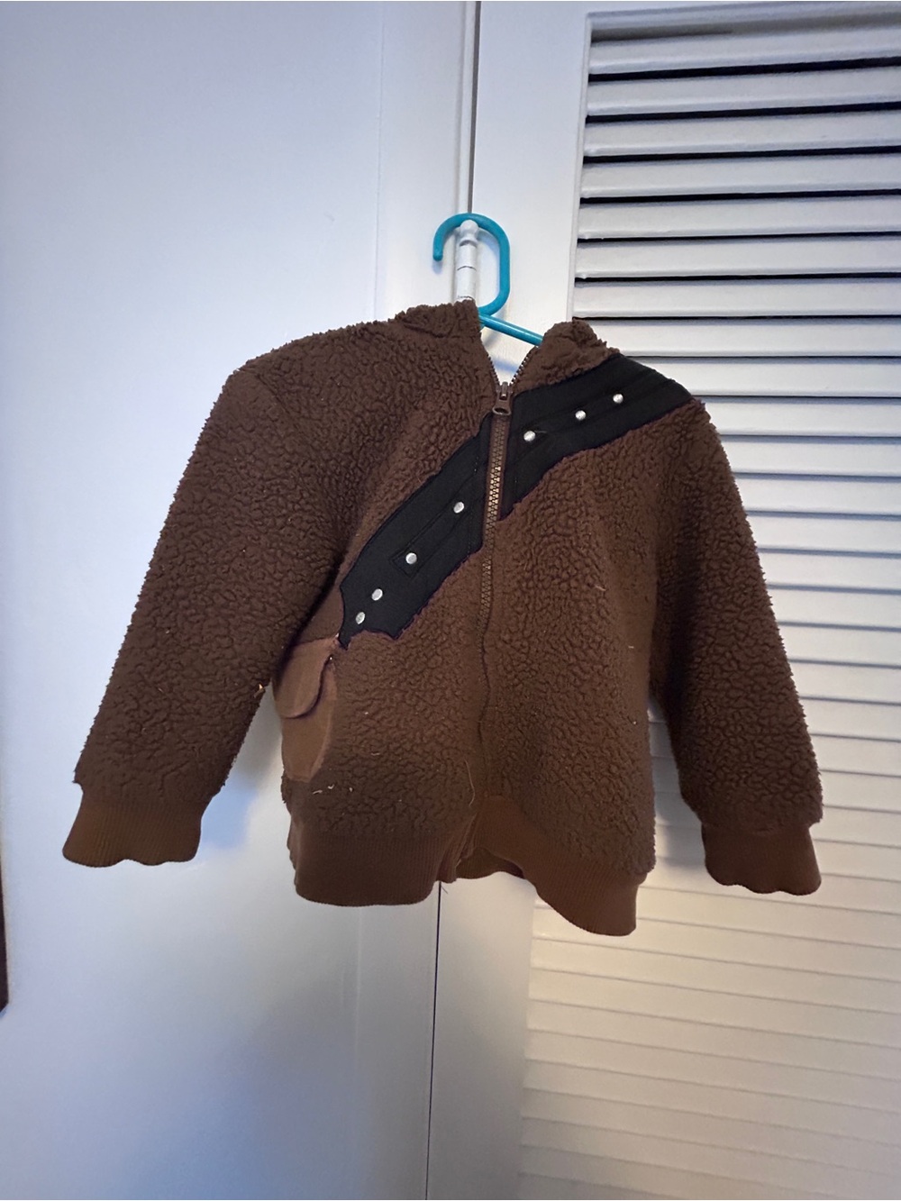 Star War Brown Fleece Jacket